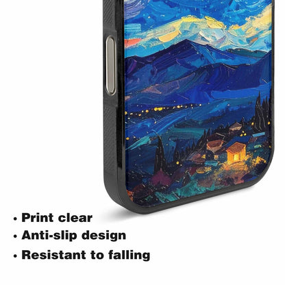 iPhone 16 Pro Case — Starry Night Van Gogh Paint Art, Custom Made Phone Cover