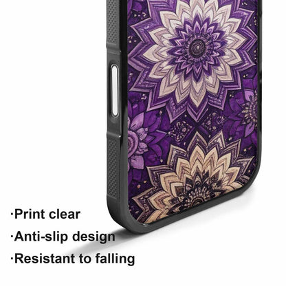 iPhone 17 Case — Small Mandala Pattern, Randomly Floral, Original Design Phone Case