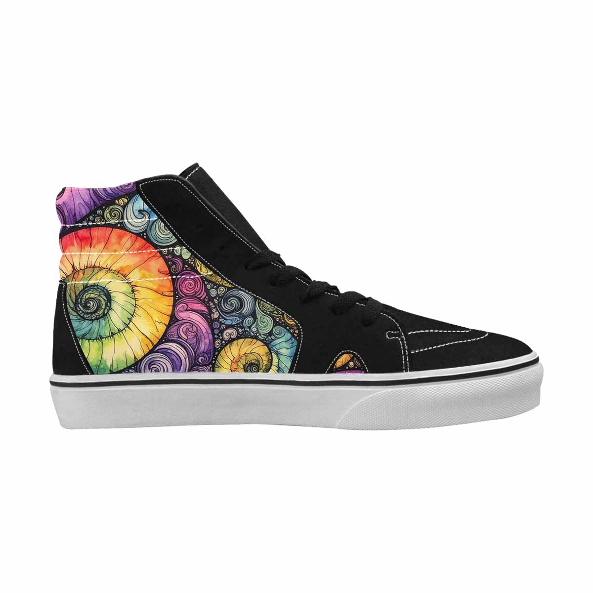 MEN'S Tie High Top Canvas Y2K Shoes