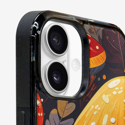 iPhone 16 Plus Case — Bold Autumn Mushroom Bold Autumn Mushroom, Custom Phone Case