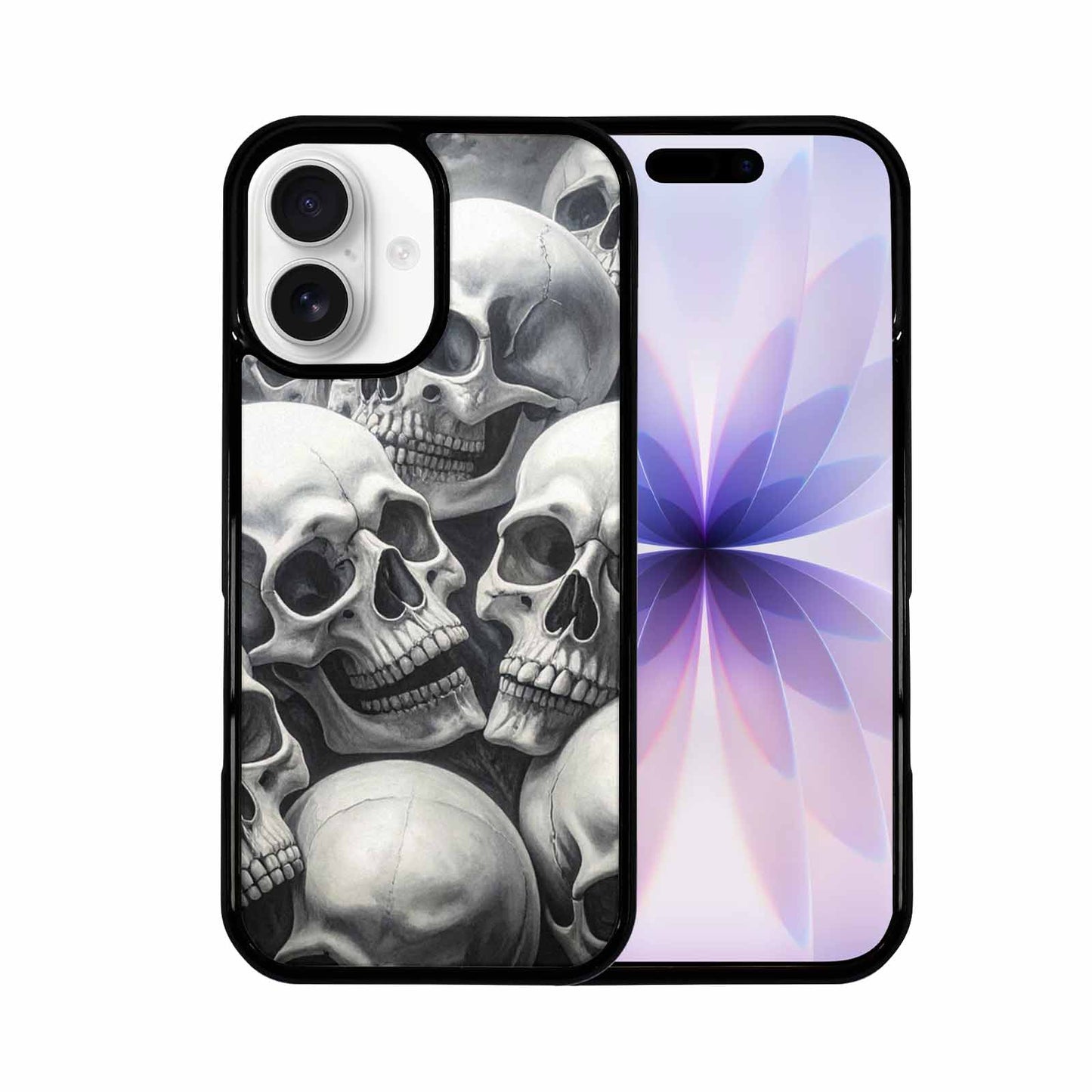 iPhone 17 Case — Skull Dark Art Gothic Print Gothic, Custom Print Case Cover