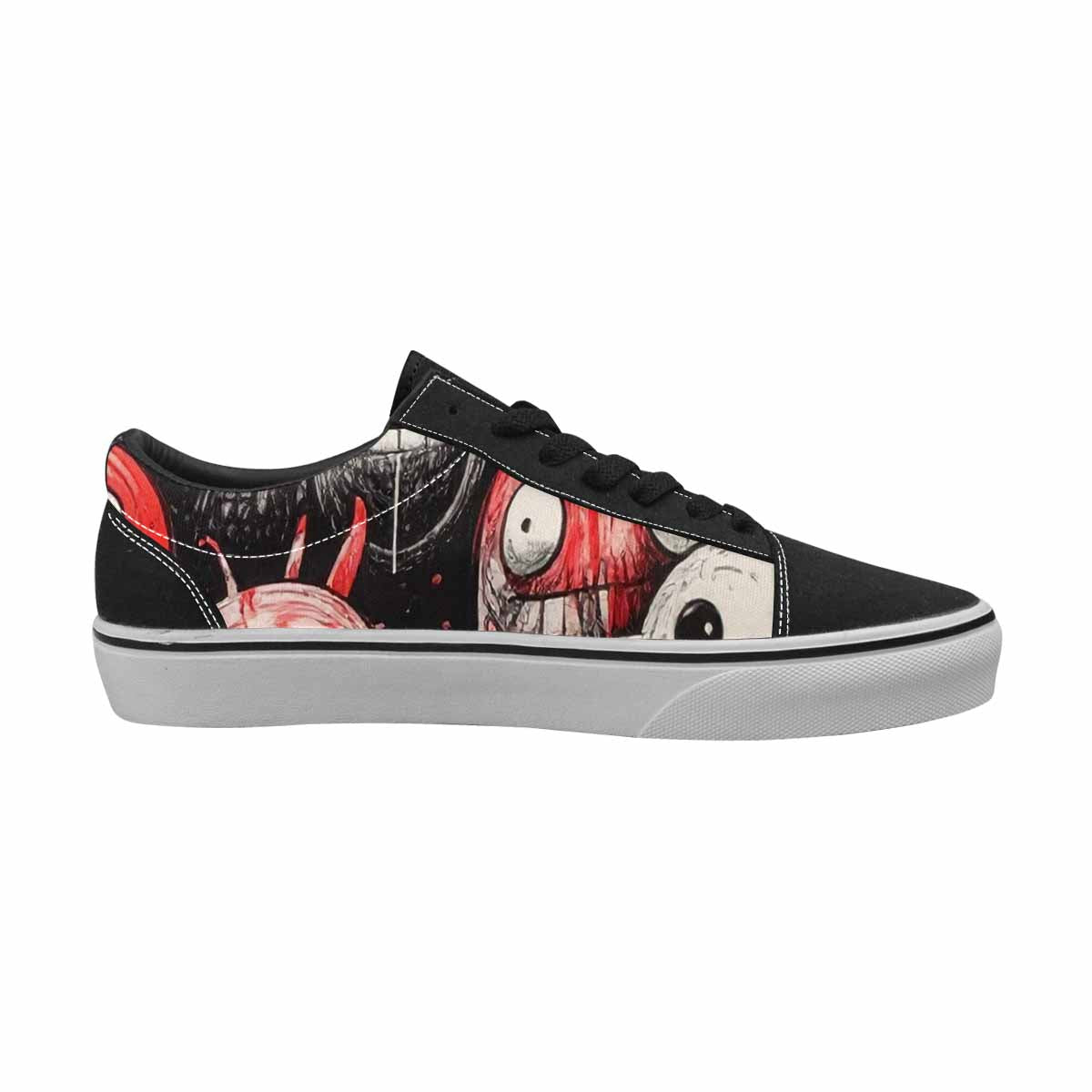 WOMEN'S Monsters (general) Lace-Up Canvas Aesthetic Custom Shoes
