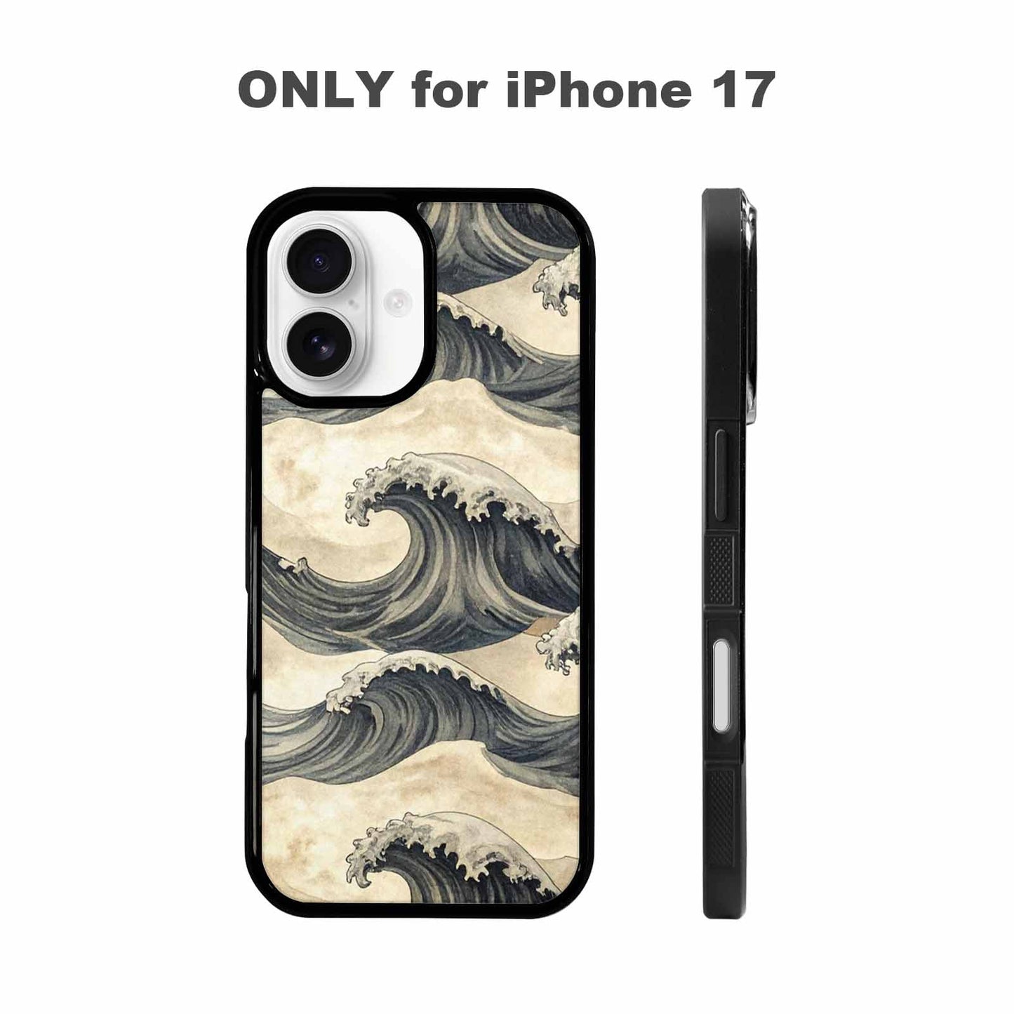 iPhone 17 Case — Vintage Americana Wave Retro Vintage, Custom Art Phone Cover