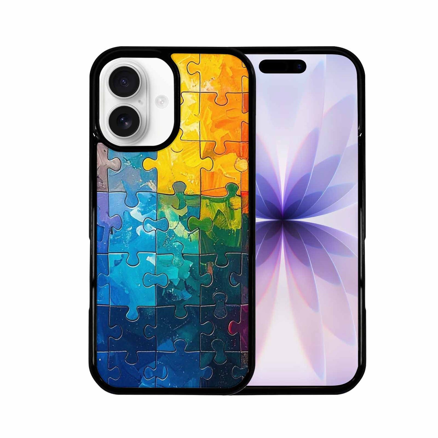 iPhone 17 Case — Autism Puzzle Pieces Puzzle Original Art, Customized Protective Case
