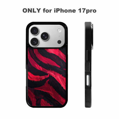 iPhone 17 Pro Case — Seamless Tileable Pattern Of Overlapping Animal, Custom Made Phone Cover
