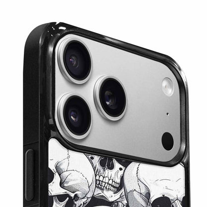 iPhone 17 Pro Max Case — Skull Dark Art Gothic Print Gothic, Original Design Phone Case