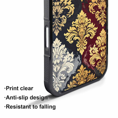 iPhone 17 Air Case — Small Damask Ornamental Wallpaper Pattern Original, Custom Designed Case Cover