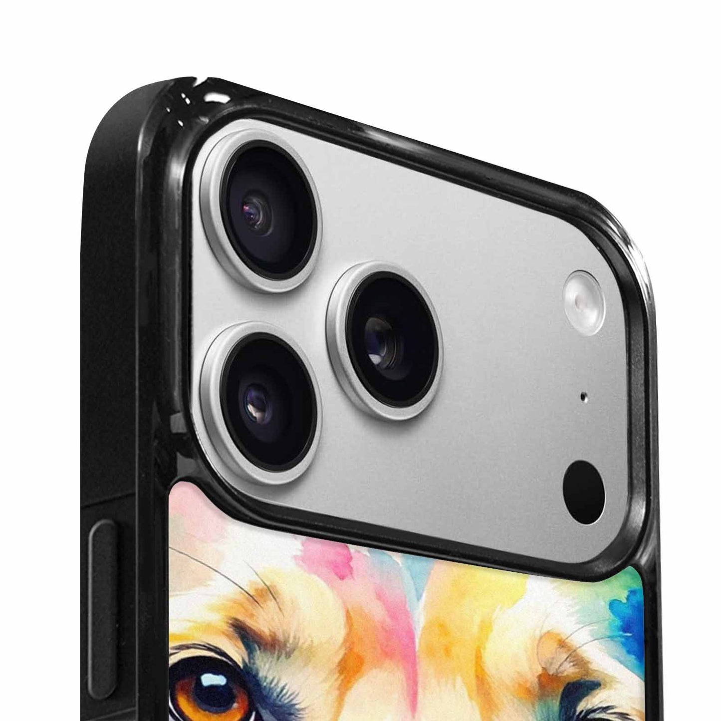 iPhone 17 Pro Max Case — Golden Retriever Watercolor Art Watercolor Abstract, Unique Phone Case Design