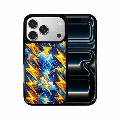 iPhone 17 Pro Case — Small Lightning Bolt Randomly Varying Original, Customized Protective Case