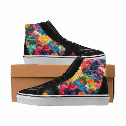 MEN'S Camo Full Color High Top Canvas Custom Fashion Y2K Custom Kicks