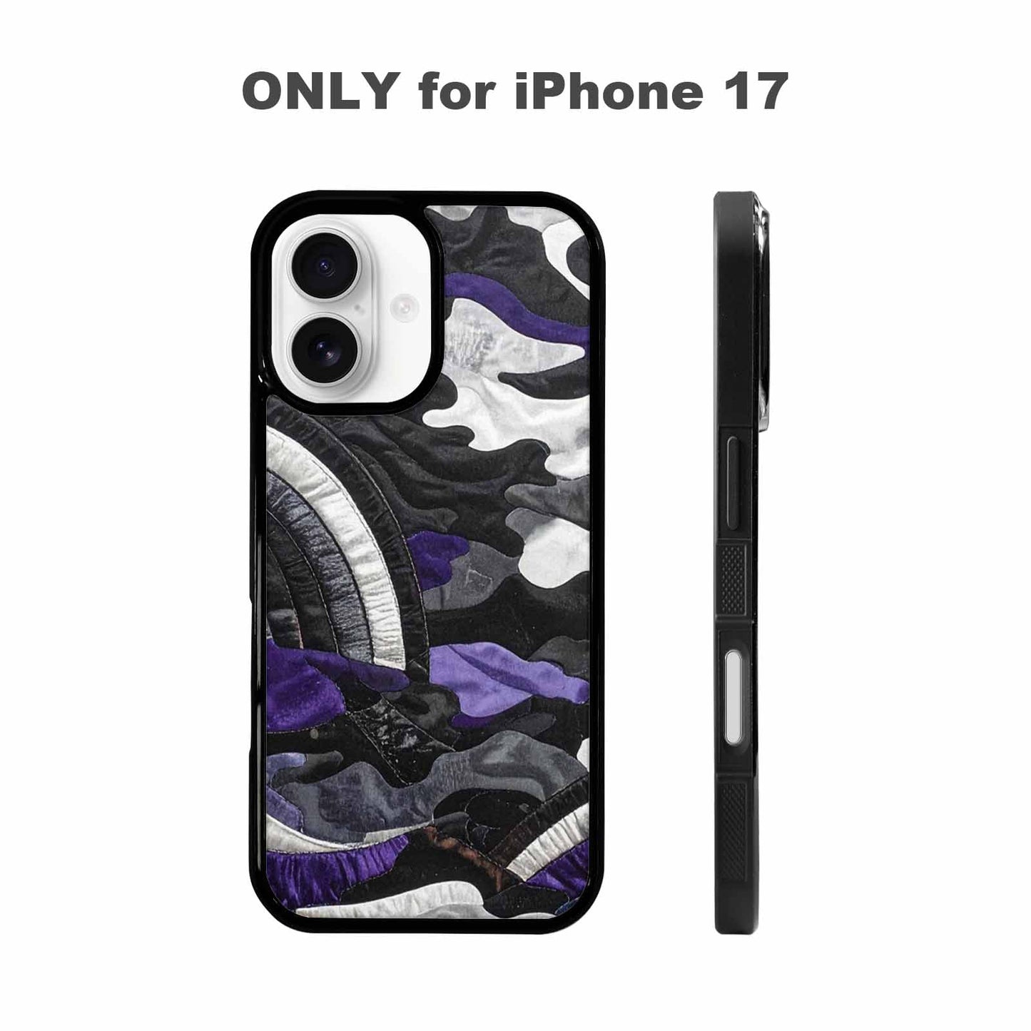 iPhone 17 Case — Vivid Camo Asexual Camo, Custom Phone Case