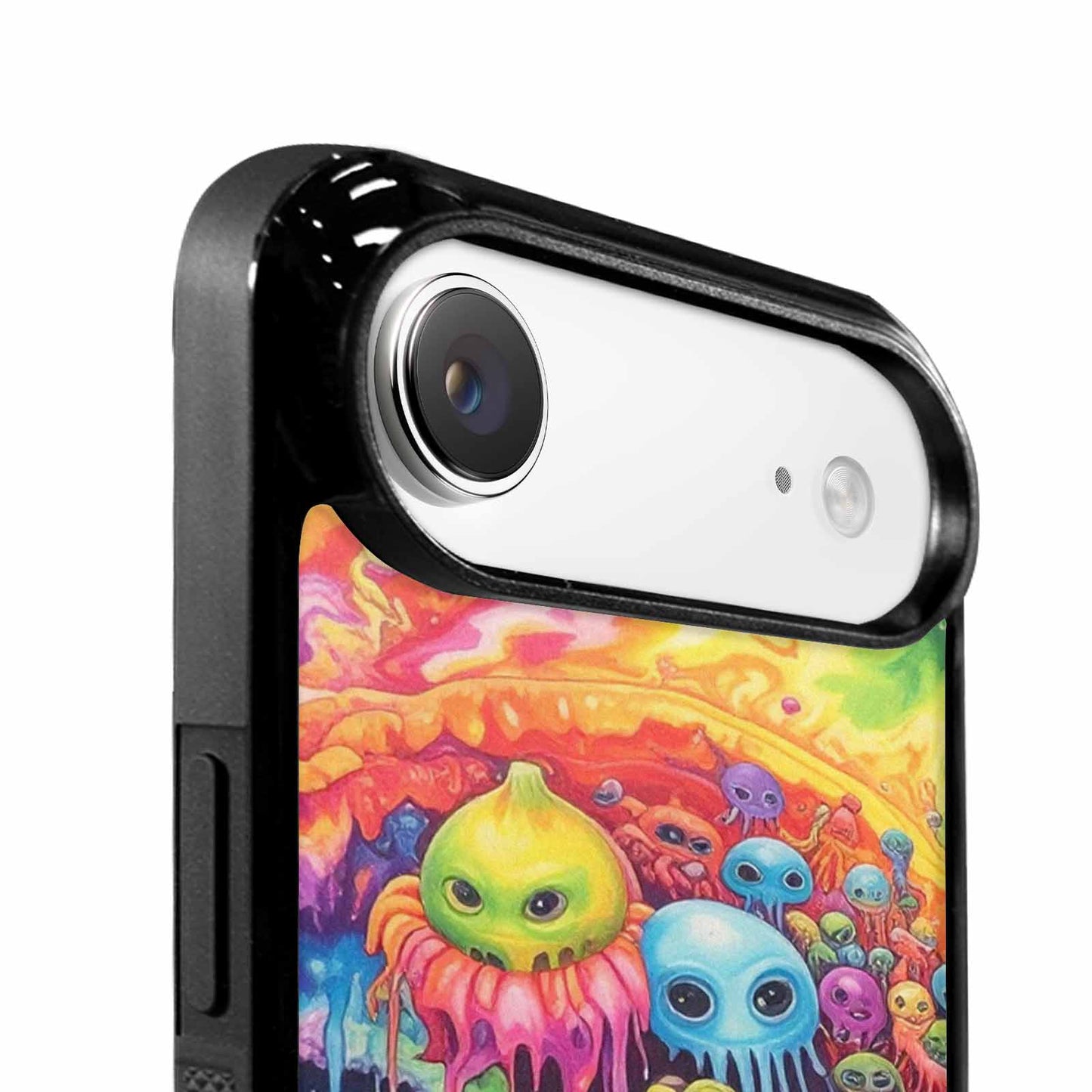 iPhone 17 Air Case — Aliens Tie Dyemelting Aliens P Tie, Personalized Phone Case