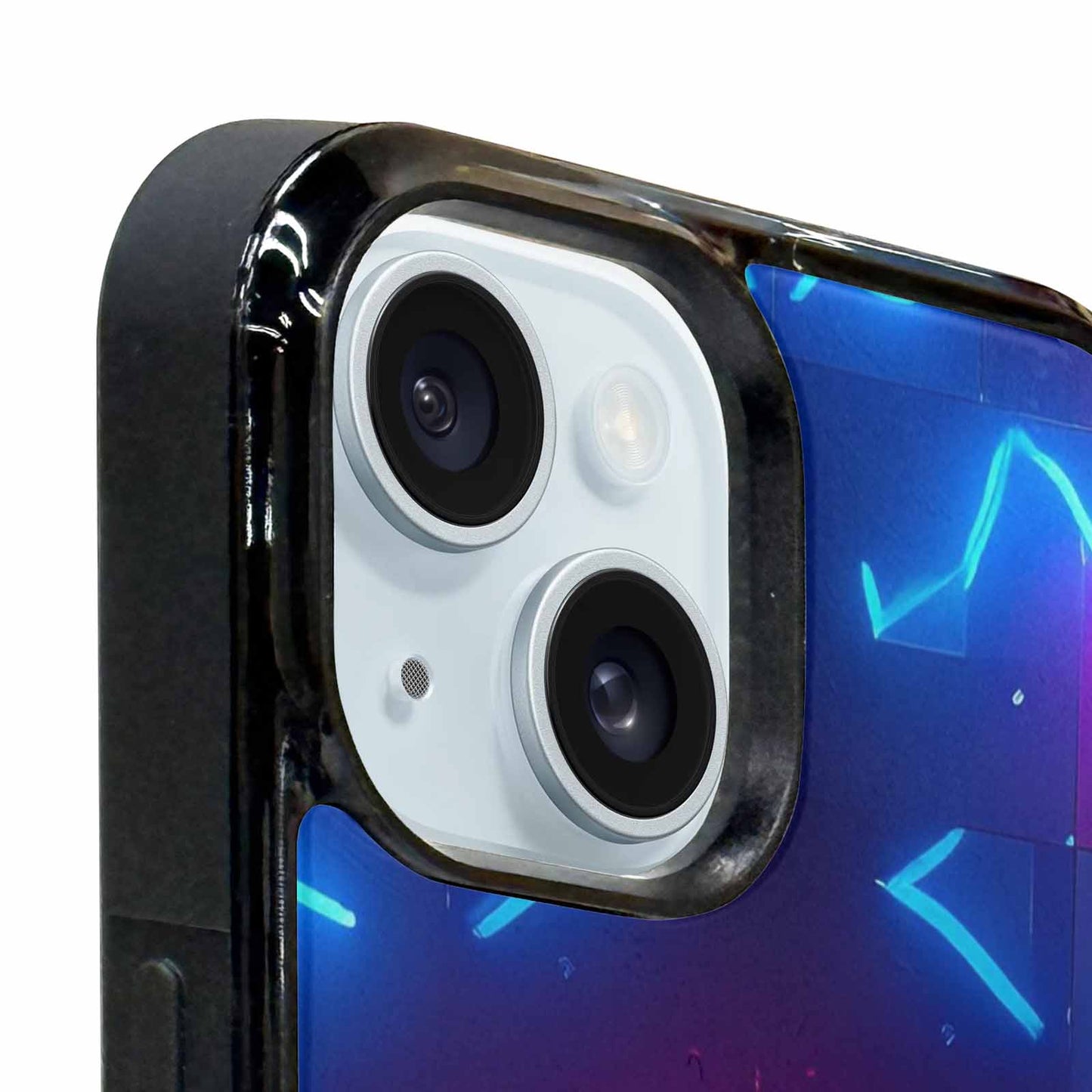 iPhone 15 Plus Case — 80s Retro Motif 80s Retro Motifs, Original Design Phone Case