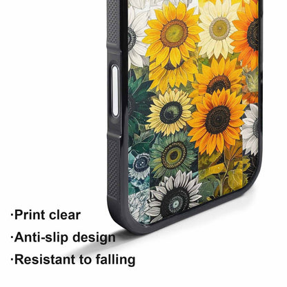 iPhone 17 Pro Max Case — Blend Melt Them Together Floral, Personalized Phone Case