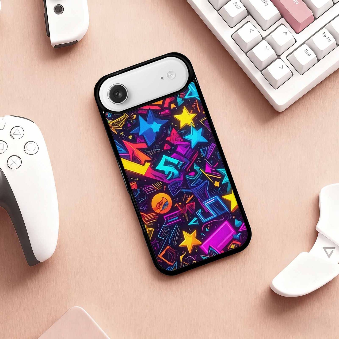 iPhone 17 Air Case — Retro Motif Retro Motifs Pattern Retro, Original Design Phone Case