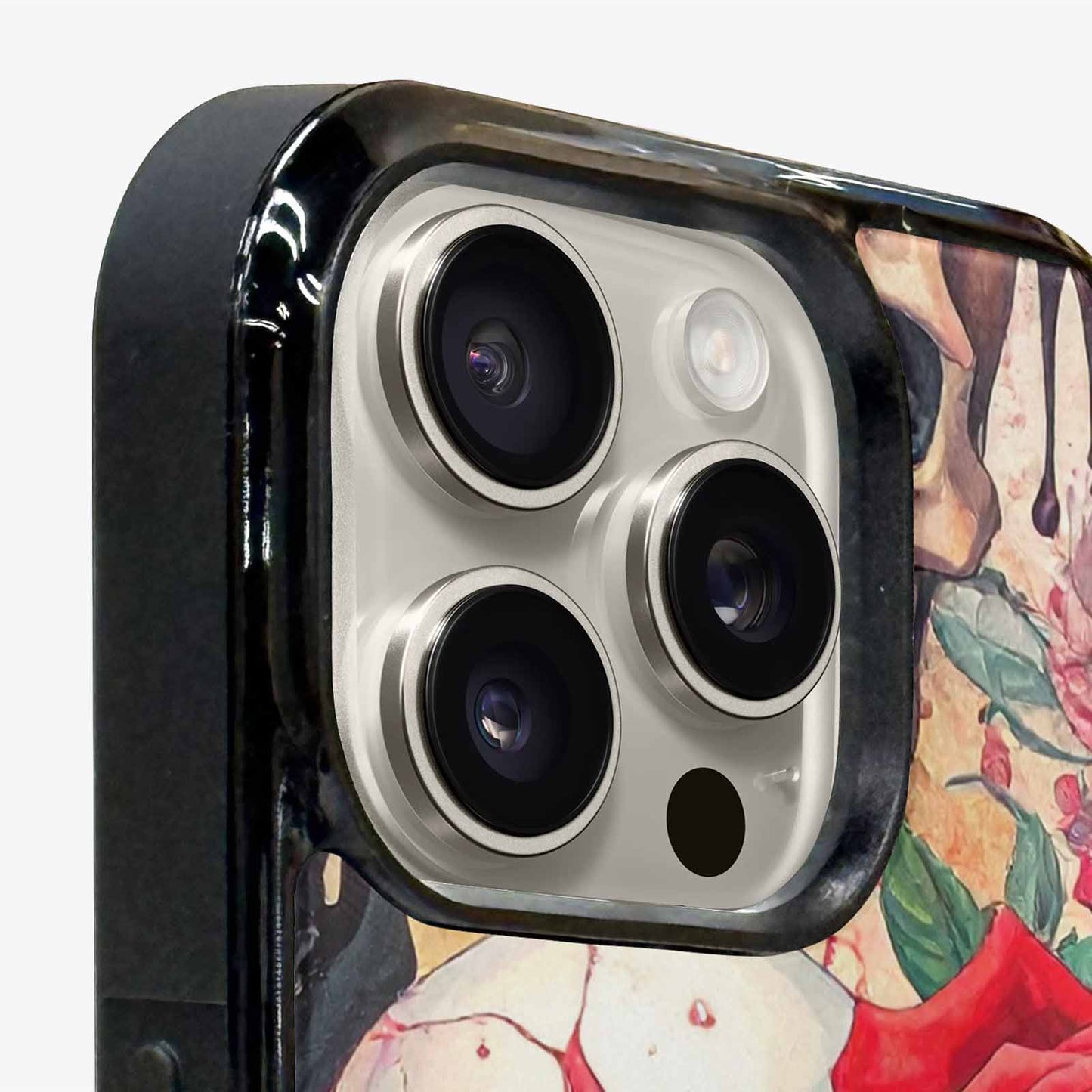 iPhone 16 Pro Max Case — Skulls And Roses Skulls And Roses, Custom Art Phone Cover