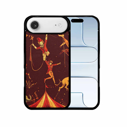 iPhone 17 Air Case — Vintage Circus Art Pattern Retro Vintage, Custom Printed Phone Case