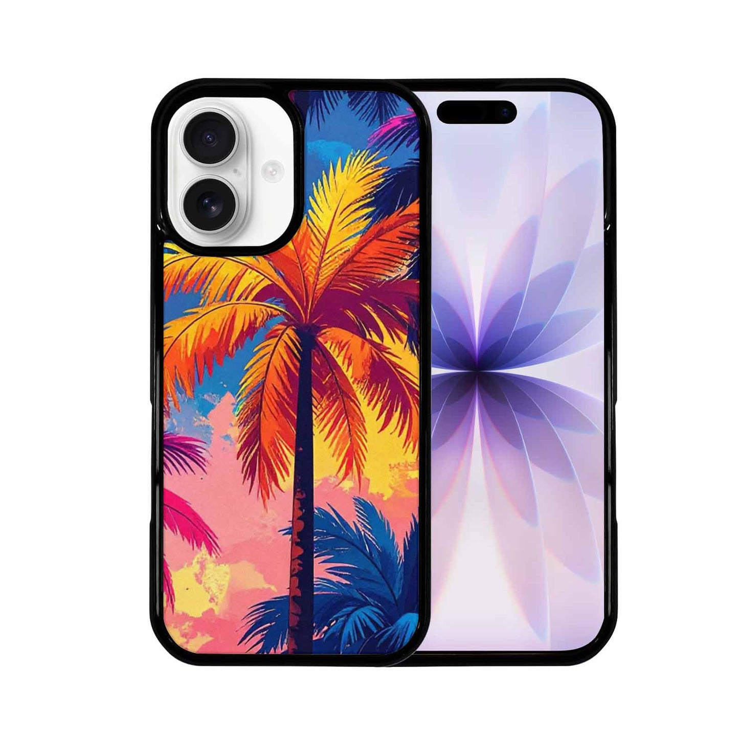 iPhone 17 Case — Chrome Bling Palm Original Art, Original Design Phone Case