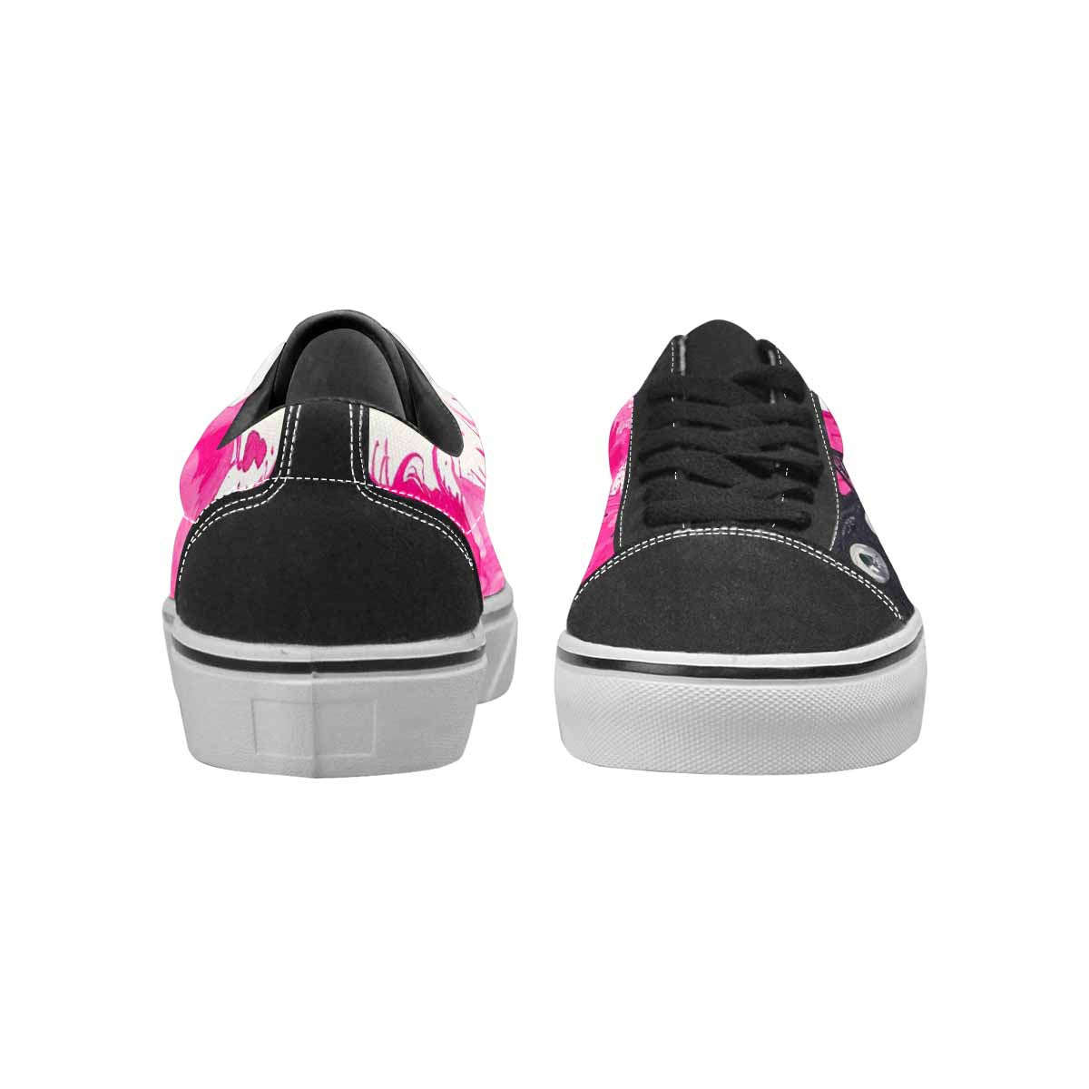 WOMEN'S Monsters (general) Lace-Up Canvas Neon Fantasy Shoes