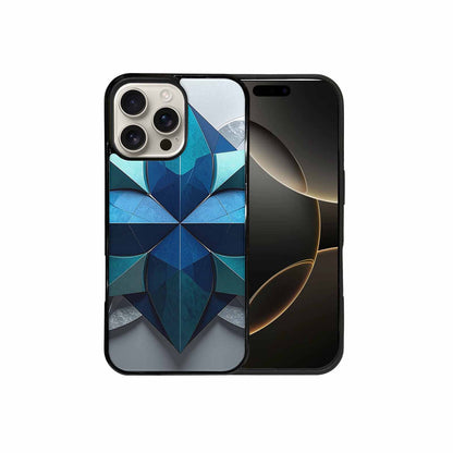 iPhone 16 Pro Max Case — Geometric Origami Art Pattern, Customized Protective Case