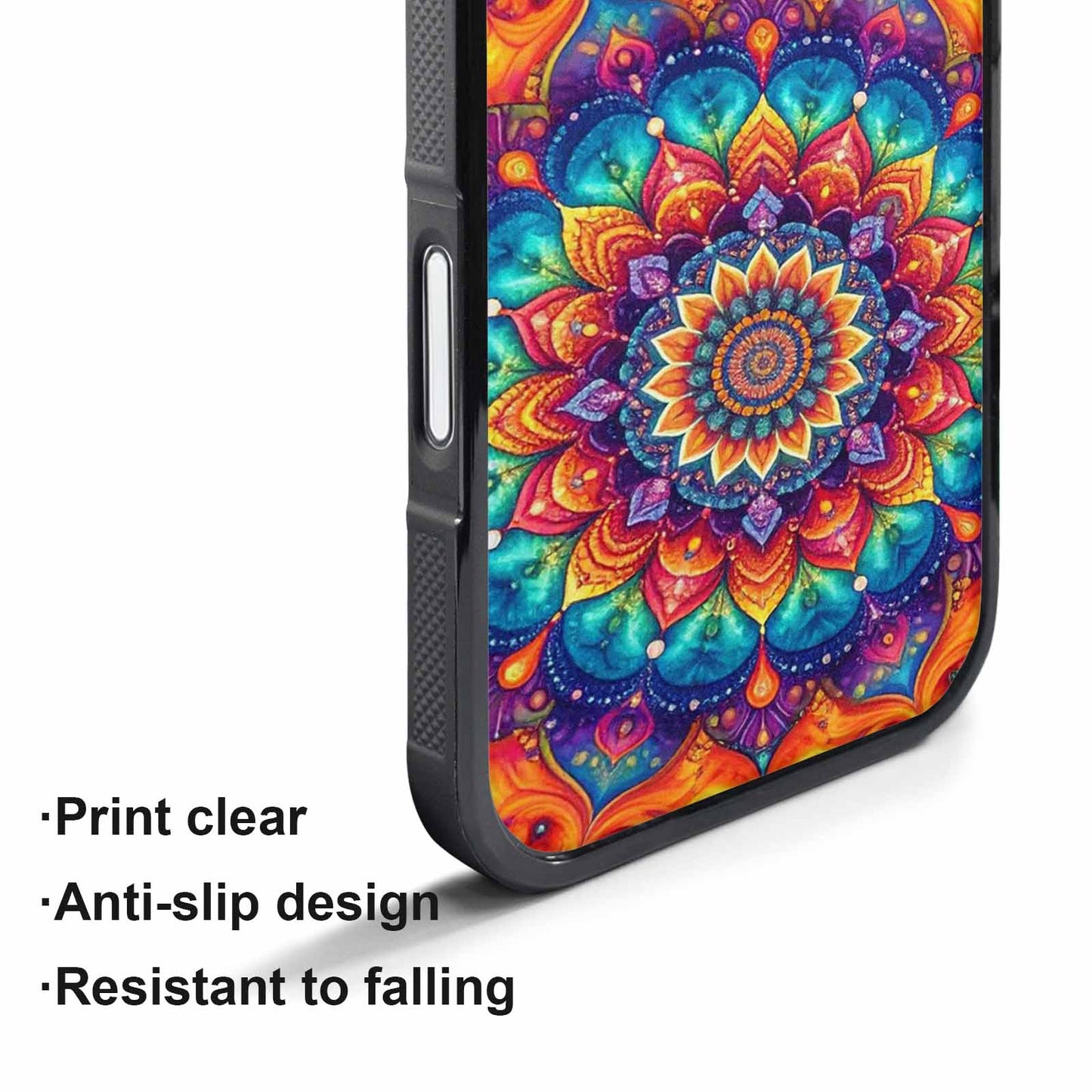 iPhone 17 Pro Max Case — Tie Dye Mandala Art Tie Dye, Custom Made Phone Cover
