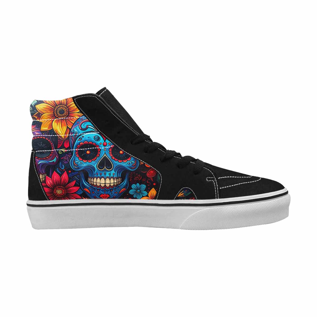 MEN'S Graffiti Skull High Top Canvas Dreamcore Sneakers