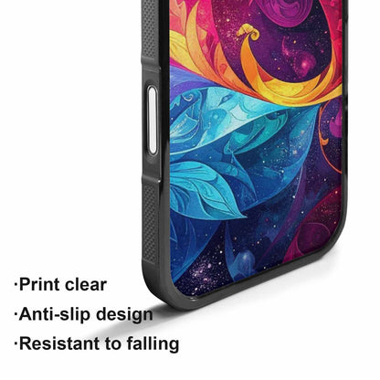 iPhone 17 Case — Rose Galaxy Art Seamless Galaxy Space, Custom Phone Case