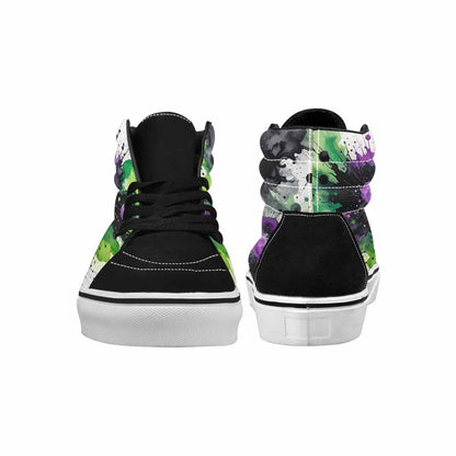 MEN'S Galaxy Nebula High Top Canvas Vivid Custom Sneakers