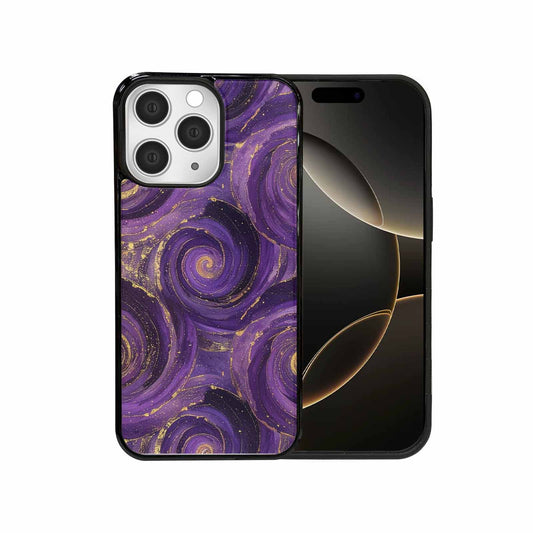 iPhone 15 Pro Max Case — Swirling Brushstroke Starry Night Texture Blended, Original Design Phone Case
