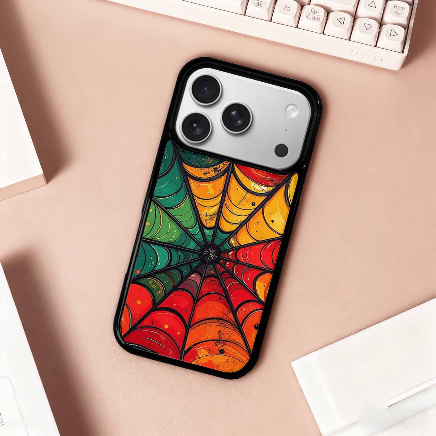 iPhone 17 Pro Case — Distressed Cinco De Mayo Original Art, Custom Art Phone Cover