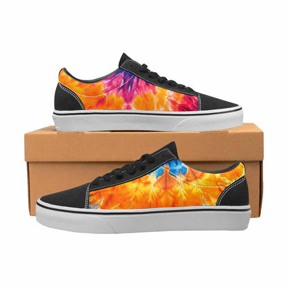 MEN'S Tie Dye Mixed Style Canvas Lace-Up Cottagecore Shoes