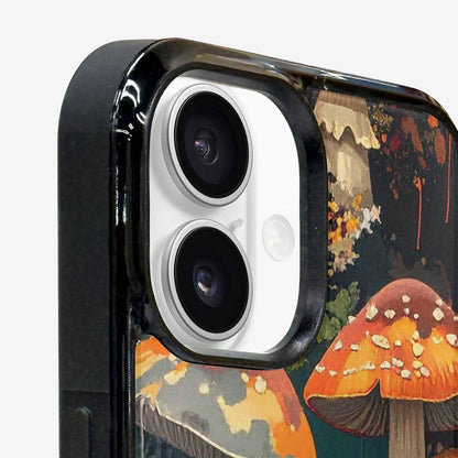 iPhone 16 Plus Case — Mushrooms Camomushrooms Patter, Custom Art Phone Cover