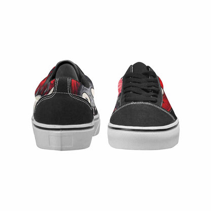 WOMEN'S Monsters (general) Lace-Up Canvas Surreal Custom Shoes