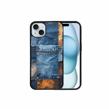 iPhone 15 Plus Case — Curve The Ripping Demin Tectures For, Personalized Phone Case