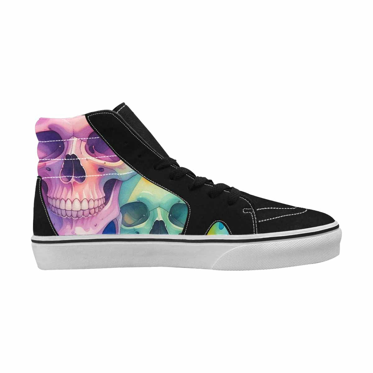 MEN'S Greyscale Candy Skull Colore 4 Ferion