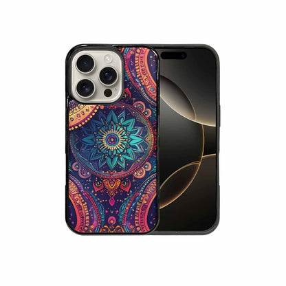 iPhone 16 Pro Case — Paisley Mandala, Unique Phone Case Design