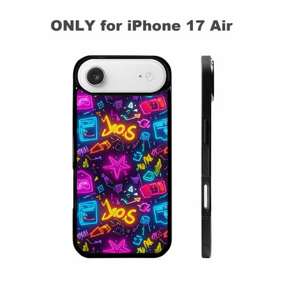 iPhone 17 Air Case — Retro Motif Retro Motifs Pattern Retro, Custom Designed Case Cover