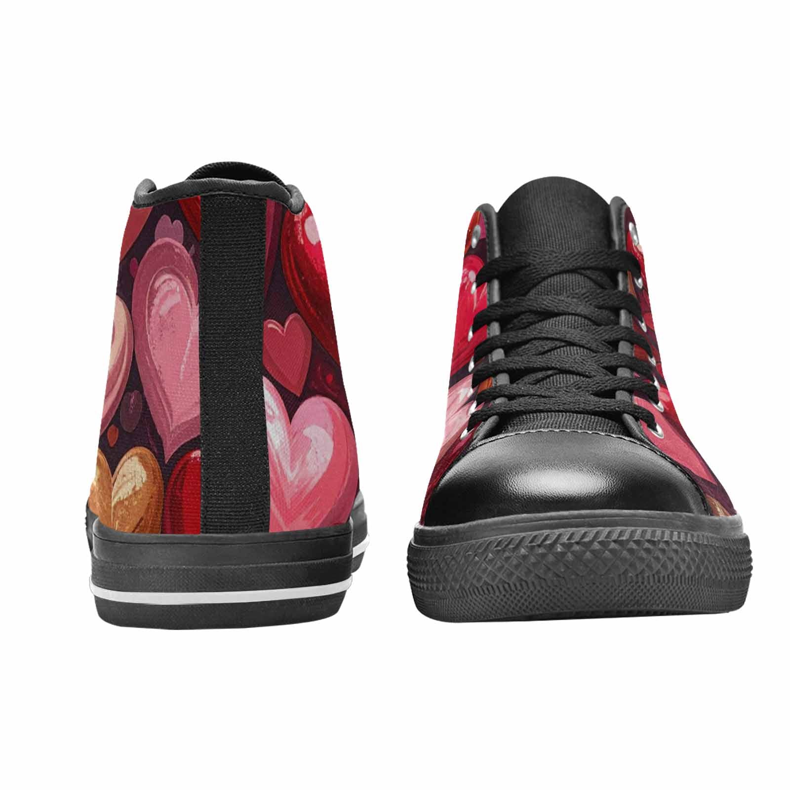 WOMEN'S No Words Or High Top Canvas Aesthetic Custom Sneakers