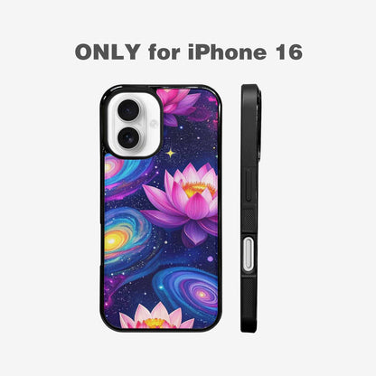 iPhone 16 Case — Lotus Galaxy, Customized Protective Case