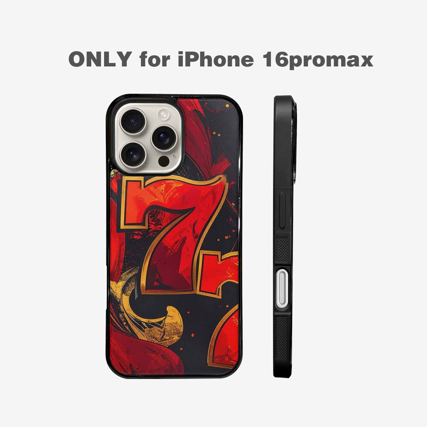 iPhone 16 Pro Max Case — Dice And Casino Pattern Seamless Repeat, Original Design Phone Case