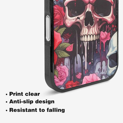iPhone 16 Plus Case — Skulls And Roses Skulls And Roses, Personalized Phone Case