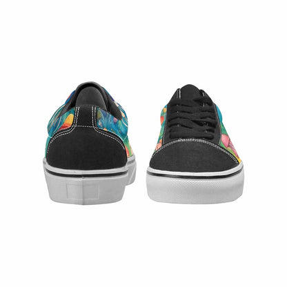 WOMEN'S Mushrooms  Tie Dye Lace-Up Canvas Y2K Custom Shoes
