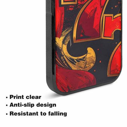 iPhone 15 Plus Case — Dice And Casino Pattern Seamless Repeat, Custom Phone Case