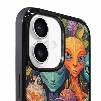 iPhone 17 Case — Aliens Pattern Hundreds Of Alien Scifi, Custom Made Phone Cover