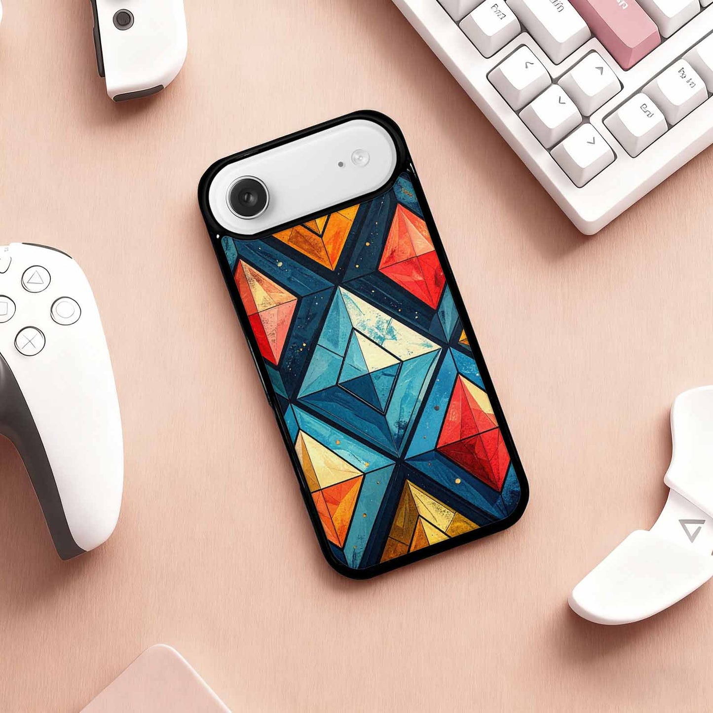 iPhone 17 Air Case — Vintage Summer Diamond Retro Vintage, Custom Printed Phone Case
