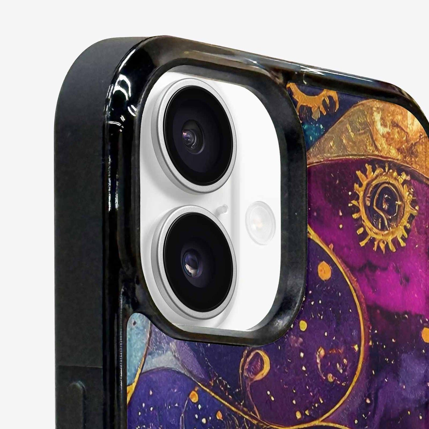 iPhone 16 Case — Steampunk Galaxy Custom, Unique Phone Case Design