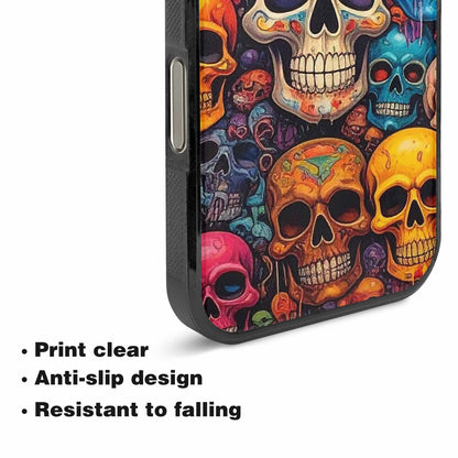 iPhone 16 Pro Case — Skulls General Skulls Pattern, Custom Made Phone Cover