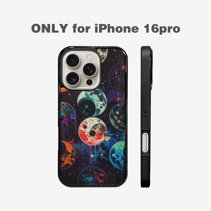 iPhone 16 Pro Case — Yin Yang Yin And Yang Symbol, Customized Protective Case