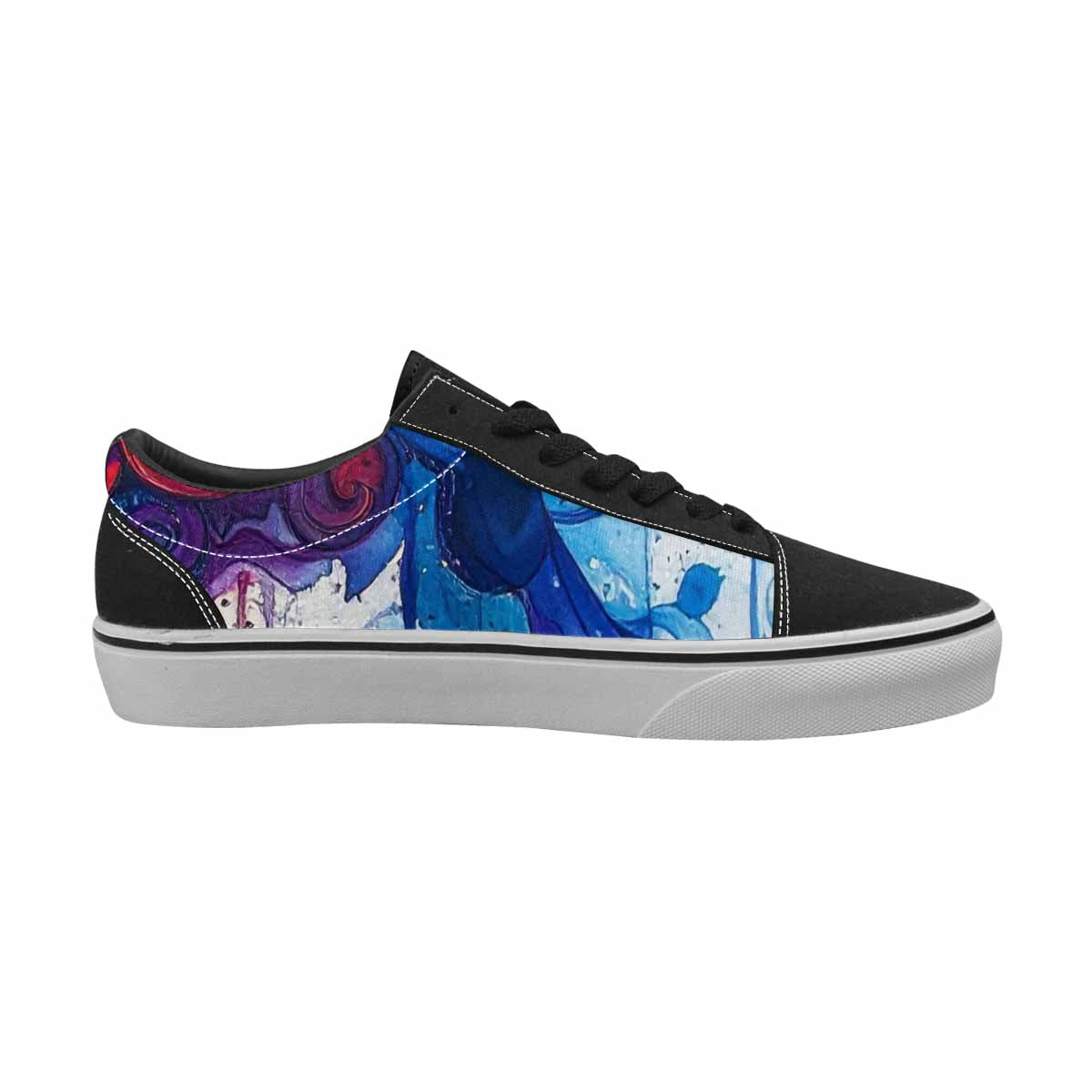 WOMEN'S Tie Lace-Up Canvas Aesthetic Custom Shoes