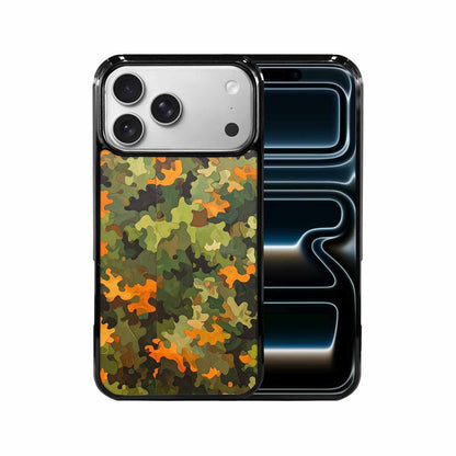 iPhone 17 Pro Max Case — Small Military Camouflage Blotch Camo, Custom Phone Case